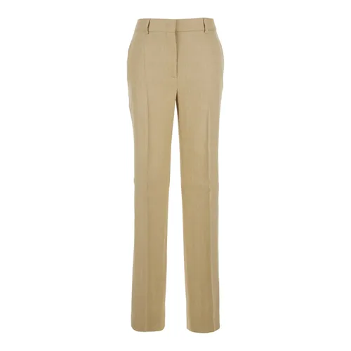 Trousers > Straight Trousers - - Alberta Ferretti - Modalova
