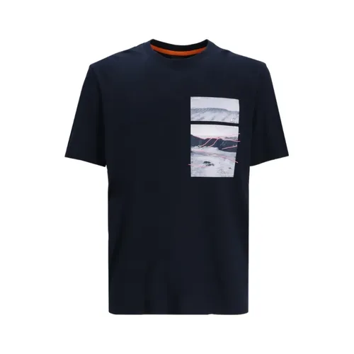 Hugo - Tops > T-Shirts - Blue - Hugo - Modalova