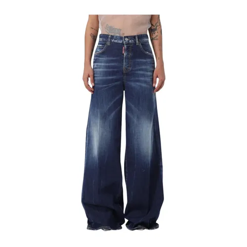 Jeans > Wide Jeans - - Dsquared2 - Modalova