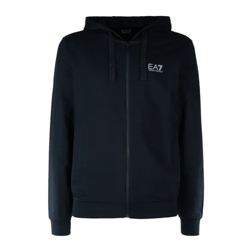 Sweatshirts & Hoodies > Zip-throughs - - Emporio Armani EA7 - Modalova