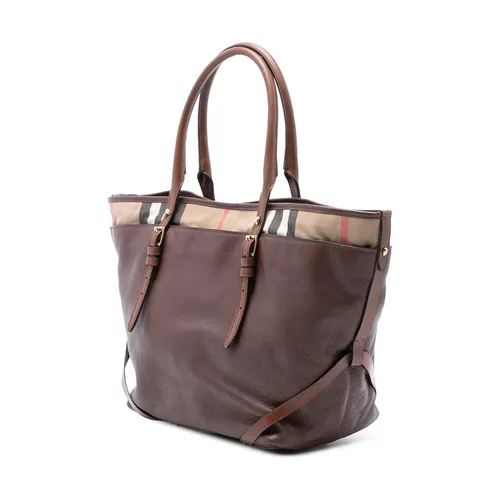 Pre-owned > Pre-owned Bags > Pre-owned Tote Bags - - Burberry Vintage - Modalova