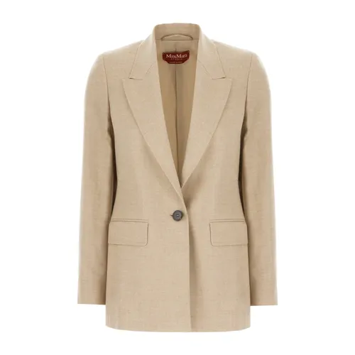 Jackets > Blazers - - Max Mara Studio - Modalova