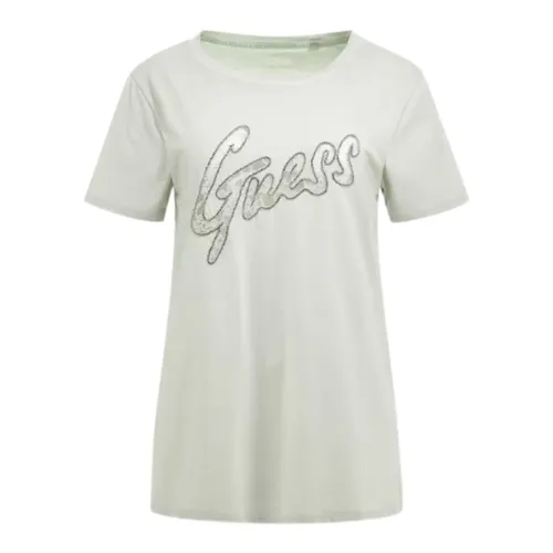 Guess - Tops > T-Shirts - White - Guess - Modalova