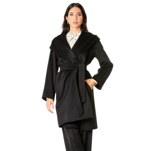 Coats > Belted Coats - - Max Mara Studio - Modalova