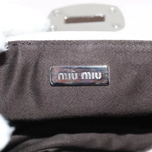 Pre-owned > Pre-owned Bags > Pre-owned Shoulder Bags - - Miu Miu Pre-owned - Modalova
