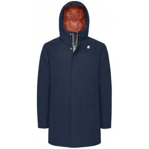 K-Way - Coats > Parkas - Blue - K-Way - Modalova