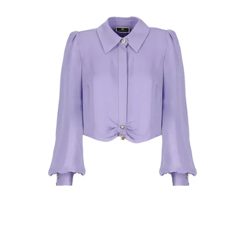 Blouses & Shirts > Shirts - - Elisabetta Franchi - Modalova