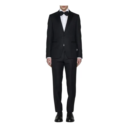 Suits > Suit Sets > Single Breasted Suits - - Zegna - Modalova