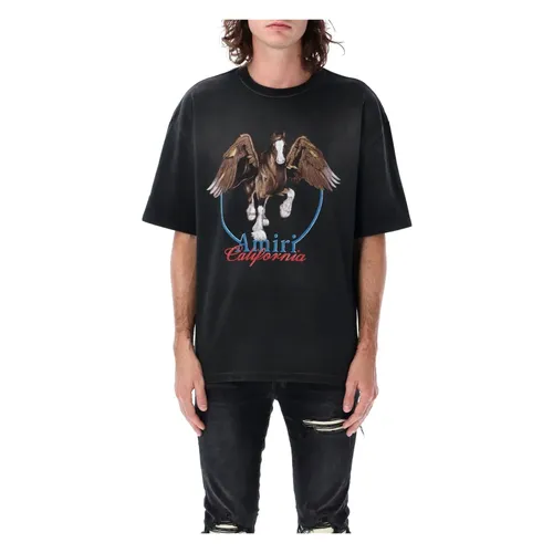 Amiri - Tops > T-Shirts - Black - Amiri - Modalova