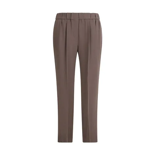 Trousers > Slim-fit Trousers - - Brunello Cucinelli - Modalova
