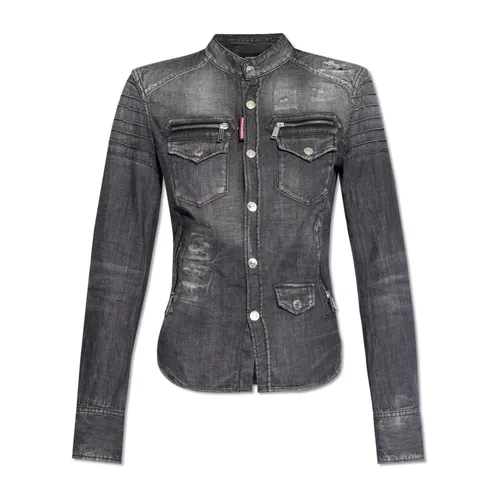 Blouses & Shirts > Denim Shirts - - Dsquared2 - Modalova