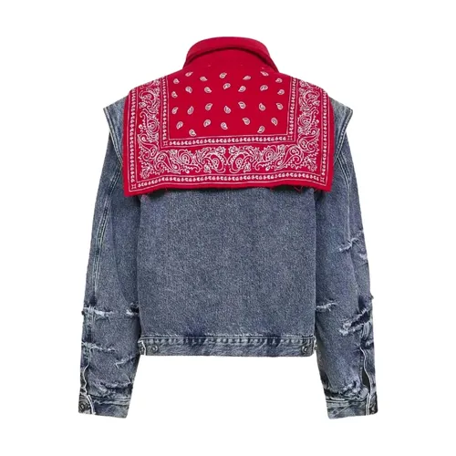 Jackets > Denim Jackets - - PDF - Modalova