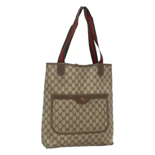 Pre-owned > Pre-owned Bags > Pre-owned Tote Bags - - Gucci Vintage - Modalova