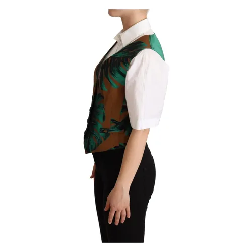 Jackets > Vests - - Dolce & Gabbana - Modalova