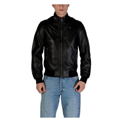 Jackets > Leather Jackets - - Blauer - Modalova