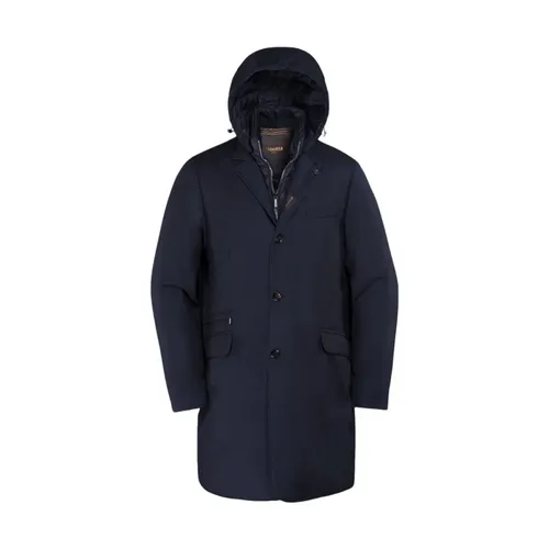 Moorer - Coats > Parkas - Blue - Moorer - Modalova