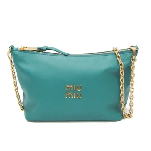 Pre-owned > Pre-owned Bags > Pre-owned Shoulder Bags - - Miu Miu Pre-owned - Modalova