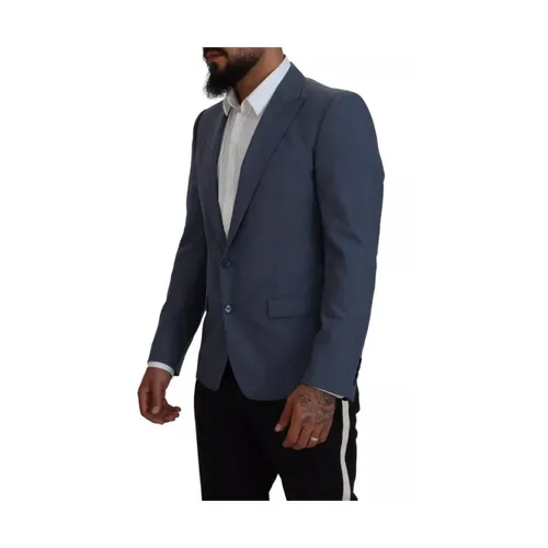 Suits > Formal Blazers - - Dolce & Gabbana - Modalova