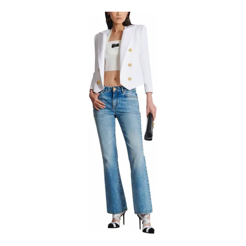 Jackets > Blazers - - Balmain - Modalova