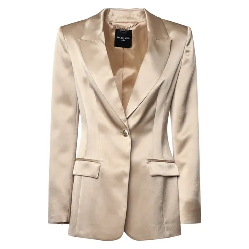 Guess - Jackets > Blazers - Beige - Guess - Modalova