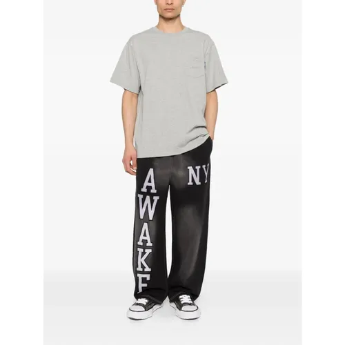 Awake NY - Tops > T-Shirts - Gray - Awake NY - Modalova