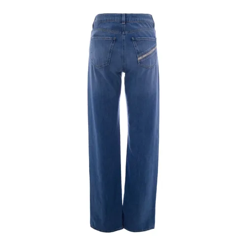 Jeans > Flared Jeans - - Elisabetta Franchi - Modalova