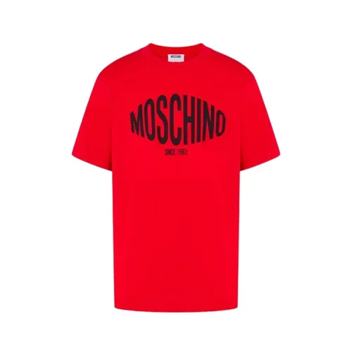 Moschino - Tops > T-Shirts - Red - Moschino - Modalova