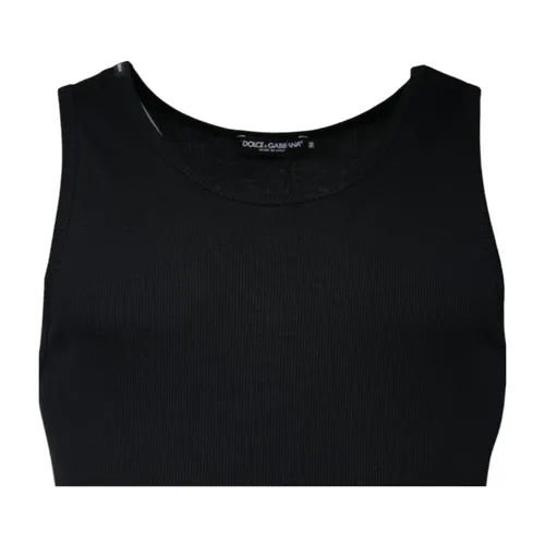 Tops > Sleeveless Tops - - Dolce & Gabbana - Modalova