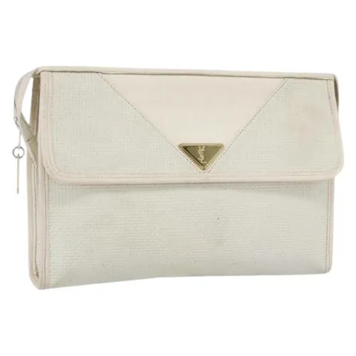 Pre-owned > Pre-owned Bags > Pre-owned Clutches - - Saint Laurent Vintage - Modalova