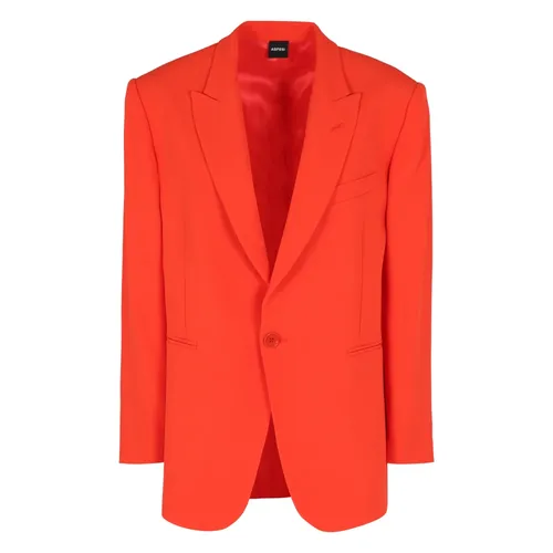 Aspesi - Jackets > Blazers - Red - Aspesi - Modalova