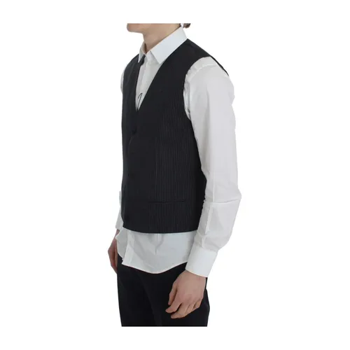 Suits > Suit Vests - - Dolce & Gabbana - Modalova
