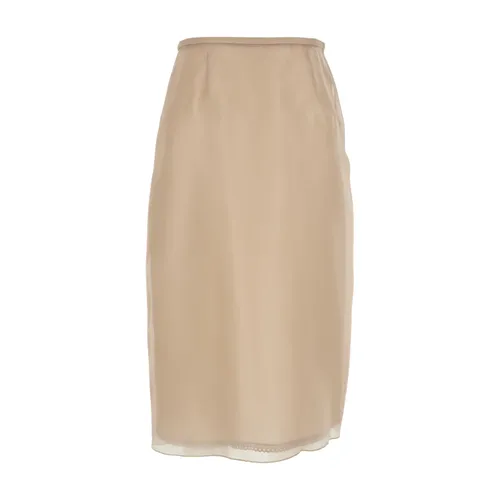 Skirts > Midi Skirts - - Plain - Modalova