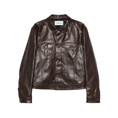 Jackets > Leather Jackets - - Tonywack - Modalova