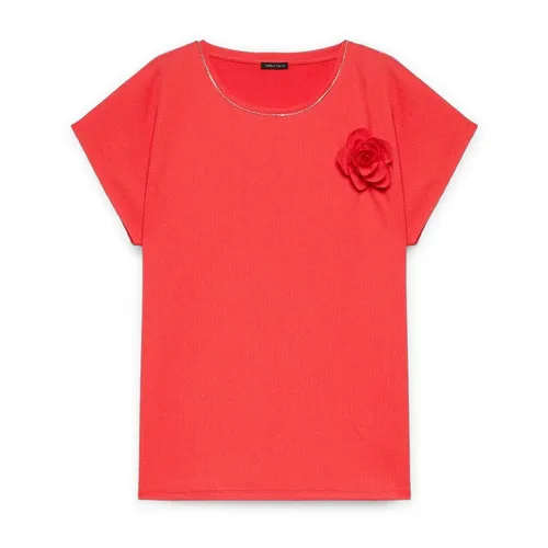 Tops > T-Shirts - - Fiorella Rubino - Modalova