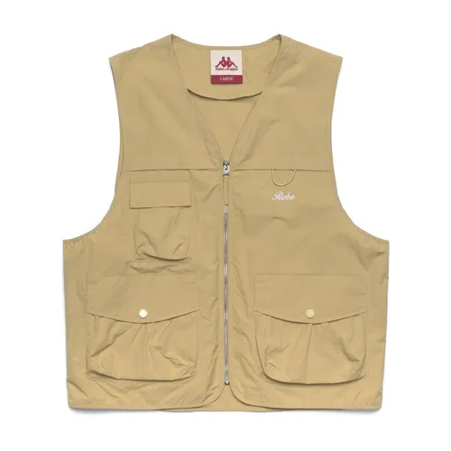 Kappa - Jackets > Vests - Beige - Kappa - Modalova