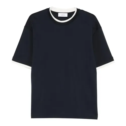 Lardini - Tops > T-Shirts - Blue - Lardini - Modalova