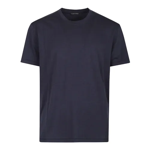 Tom Ford - Tops > T-Shirts - Blue - Tom Ford - Modalova