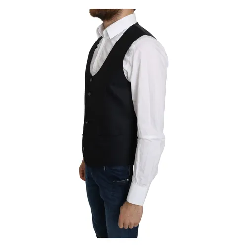 Suits > Suit Vests - - Dolce & Gabbana - Modalova