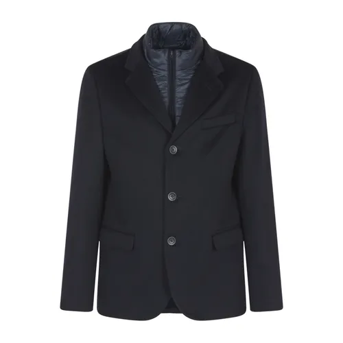 Herno - Jackets > Blazers - Blue - Herno - Modalova