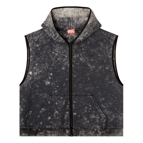 Diesel - Jackets > Vests - Black - Diesel - Modalova