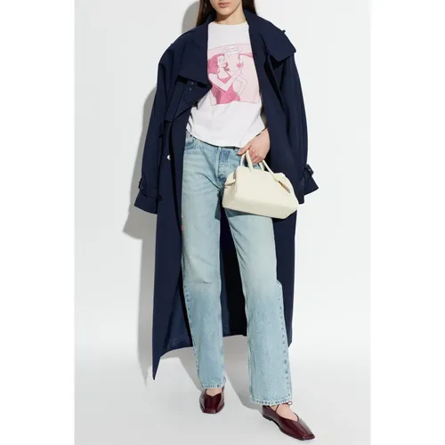 Re/Done - Tops > T-Shirts - White - Re/Done - Modalova