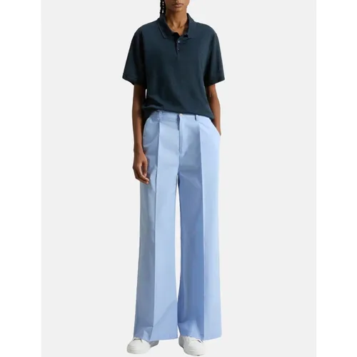 Trousers > Wide Trousers - - Woolrich - Modalova