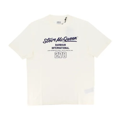 Barbour - Tops > T-Shirts - White - Barbour - Modalova