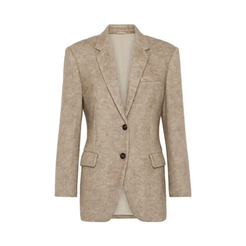 Jackets > Blazers - - Brunello Cucinelli - Modalova