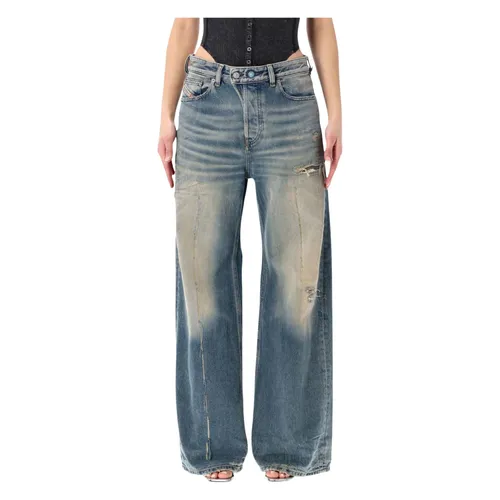 Jeans > Wide Jeans - - Diesel - Modalova