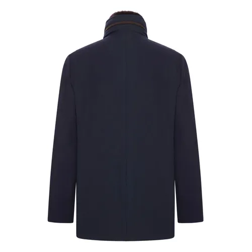 Coats > Single-Breasted Coats - - Moorer - Modalova