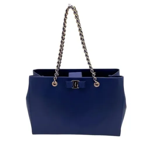 Pre-owned > Pre-owned Bags > Pre-owned Shoulder Bags - - Salvatore Ferragamo Pre-owned - Modalova