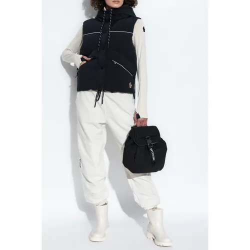 Moncler - Jackets > Vests - Black - Moncler - Modalova