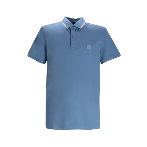 Hugo - Tops > Polo Shirts - Blue - Hugo - Modalova
