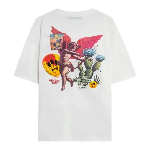 Barrow - Tops > T-Shirts - White - Barrow - Modalova